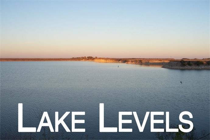 Lake levels dropped this week