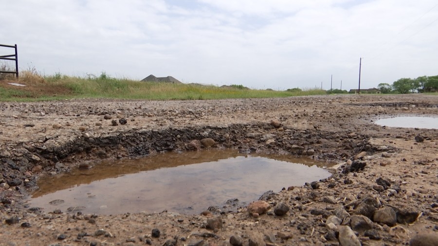 Archer and Wichita County residents take matters into own hands to have road repaired