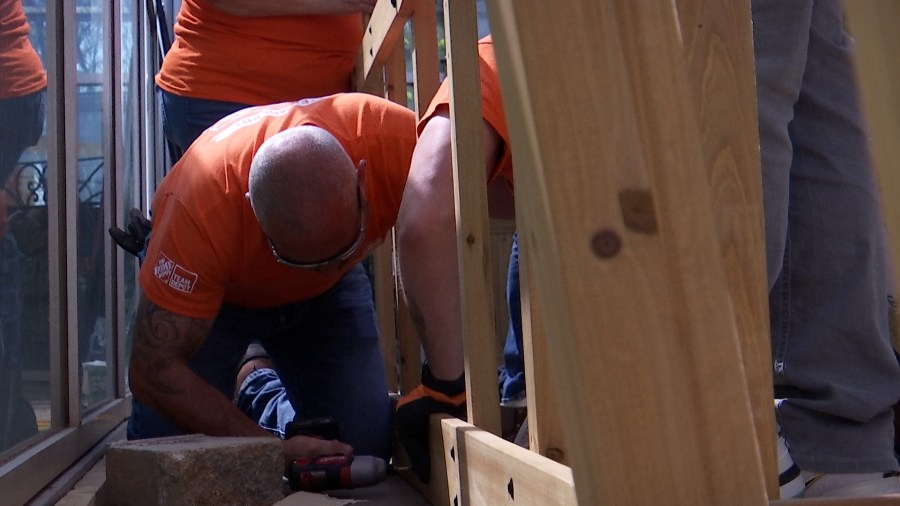 RBNC receives grant and help from Home Depot for new greenhouse