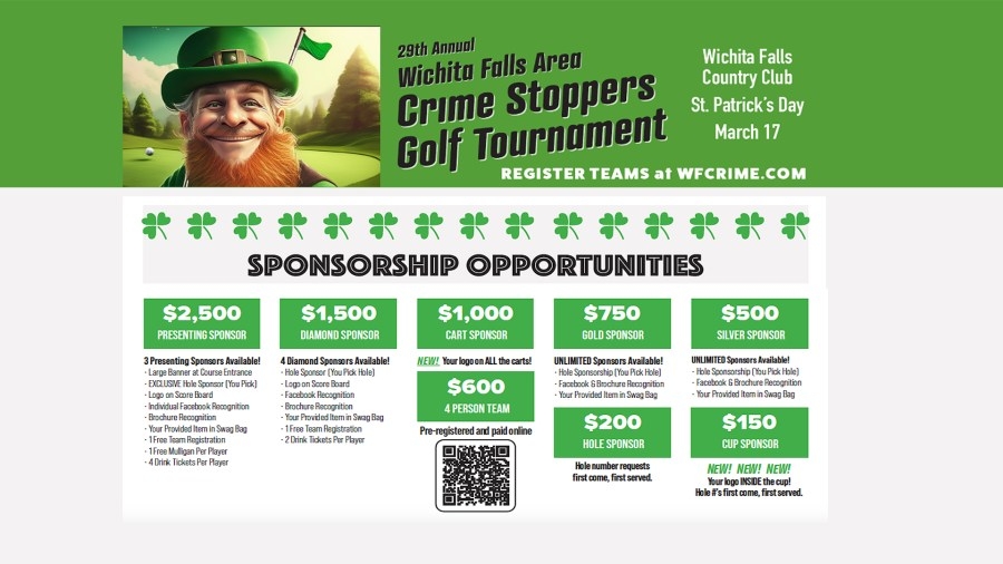29th annual Wichita Falls Area Crime Stoppers Golf Tournament a ‘big success'