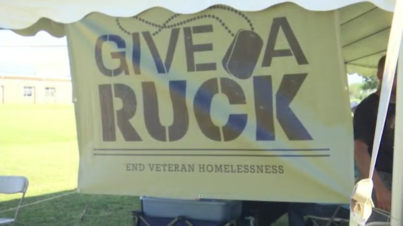 ‘Give a Ruck' march raises awareness for homeless veterans