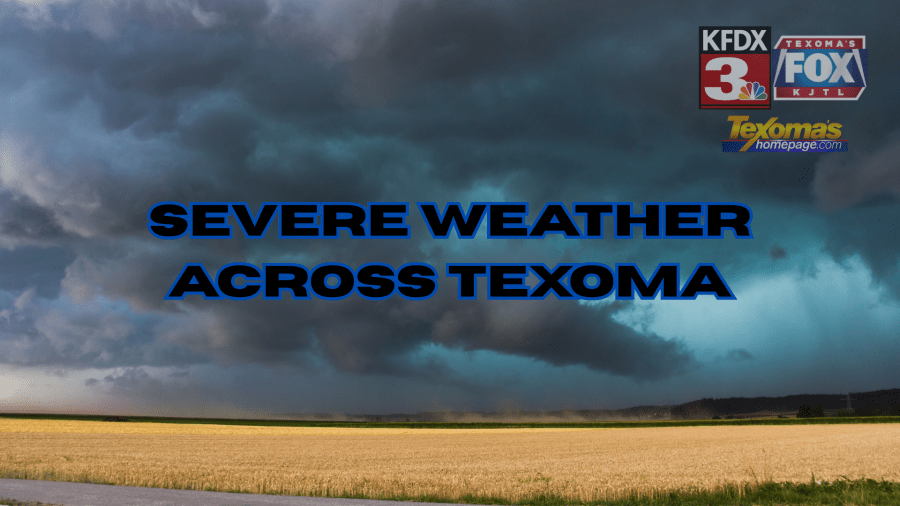 Texoma prepares for severe weather: Possible wind gusts and hail ahead