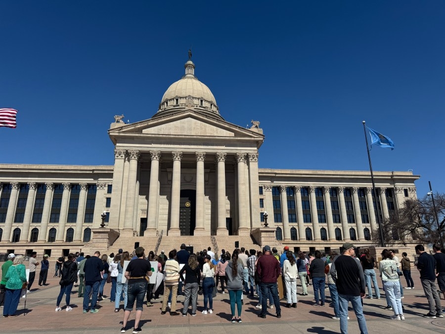 Oklahomans rally at State Capitol to fight for science research amid funding cuts
