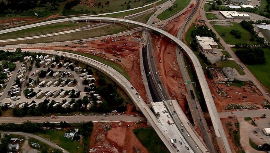 Several accidents along I-35, I-44 ahead of weekend construction