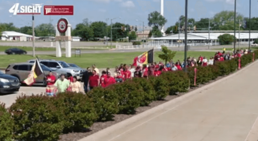 Remembrance walk held after veto of crucial bill for Missing and Murdered Indigenous People