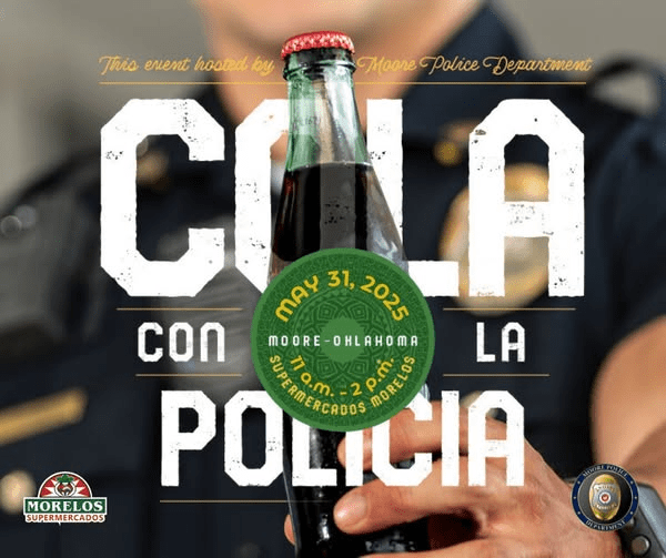 Moore PD hosts ‘Cola with a Cop' May 31