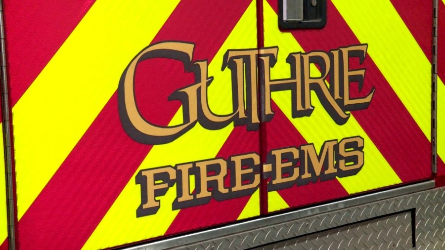 Fire crews respond to aircraft fire at Guthrie Airport