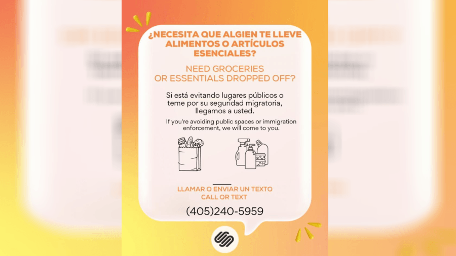OK response network helping immigrants afraid of public shopping