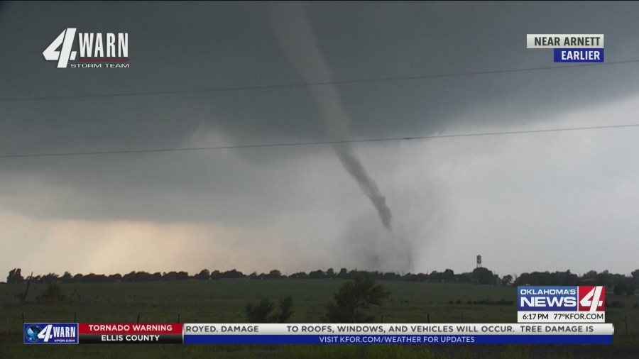 The Severe storms hit Oklahoma for second day