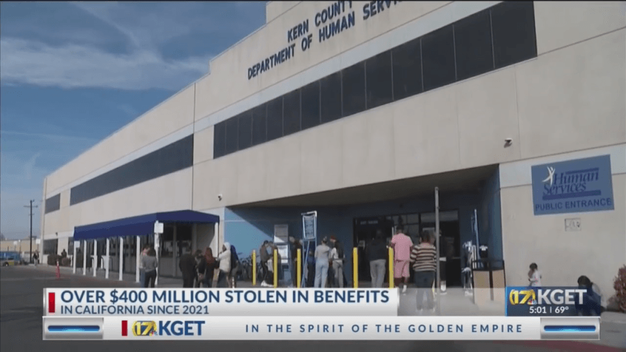 Over $400 million stolen in EBT benefits from California since 2021
