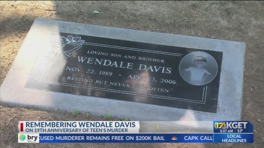 Family remembers Wendale Davis 19 years after shooting death of 16-year-old