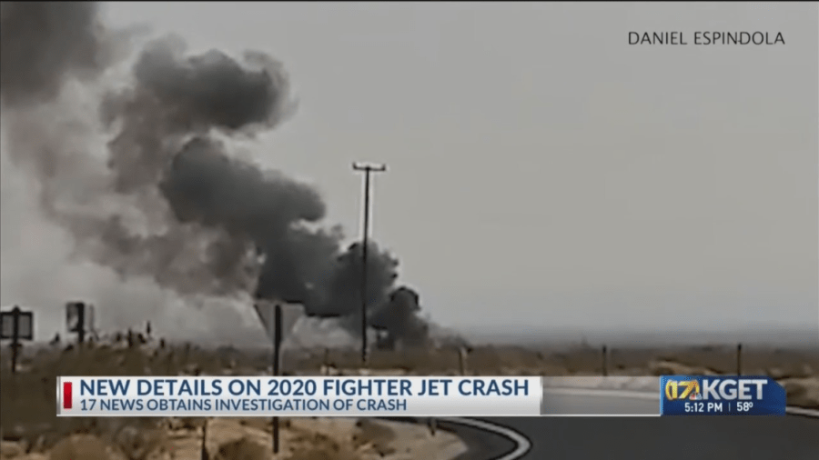 Reports detail hydraulic issues in 2020 fighter jet crash near Kern County naval base