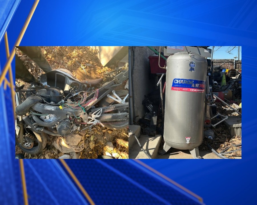 Stolen vehicle, air compressor recovered in Taft: KCSO