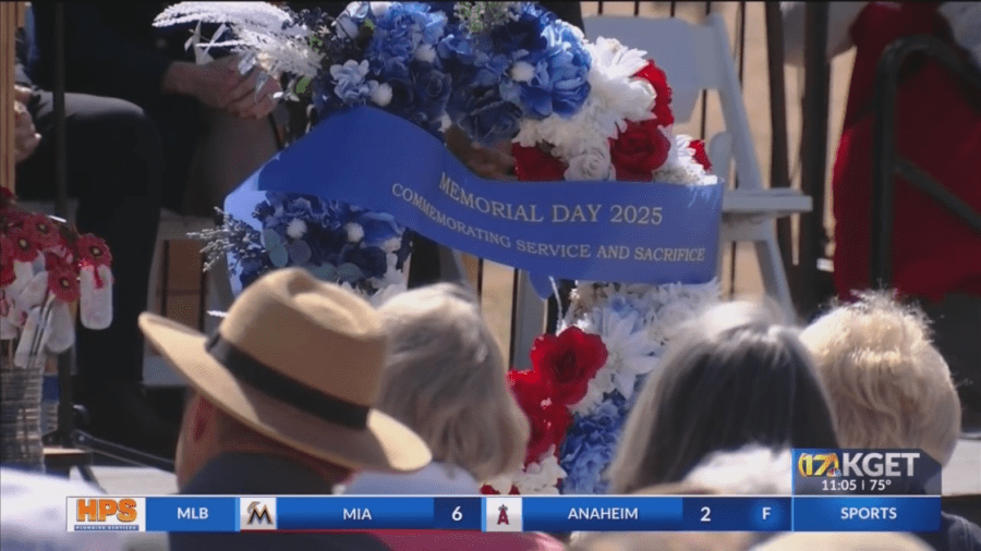 ‘We leave this place changed': Bakersfield National Cemetery holds remembrance ceremony for Memorial Day