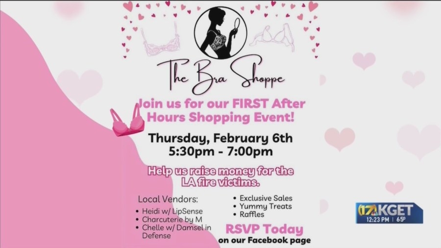 The Bra Shoppe is set to host a fundraiser for LA wildfire victims