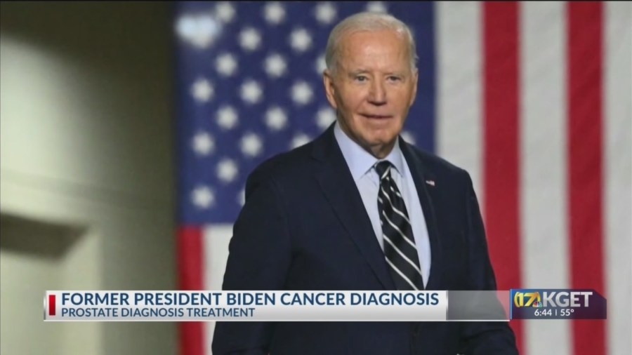Former President Joe Biden diagnosed with prostate cancer