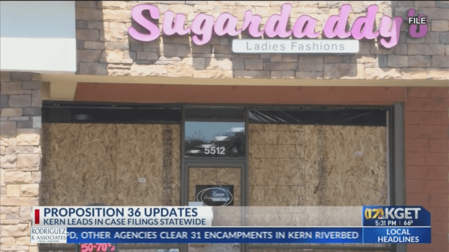 Study: Kern County leads California in Proposition 36 case filings