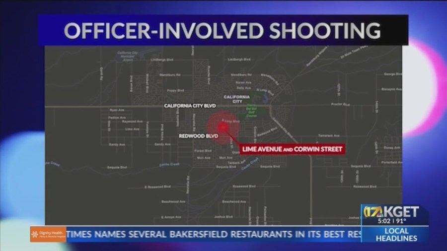 Body camera footage of Cal City officer-involved shooting details moments before 17-year-old suspect is arrested