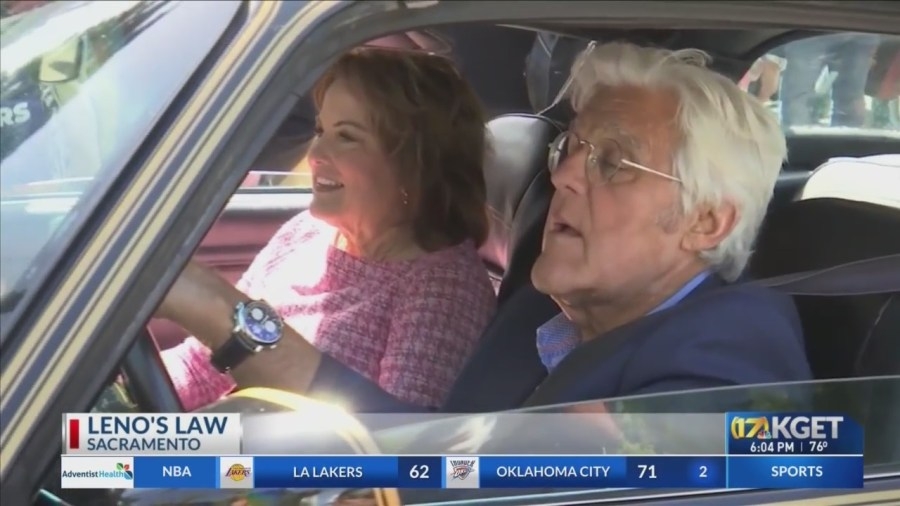 Jay Leno shows support for bill that would exempt classic cars from smog checks