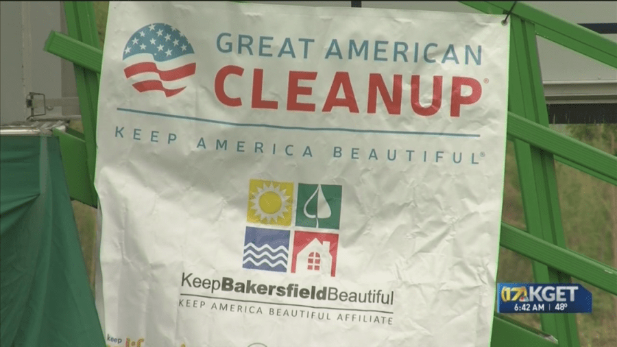Residents help keep Bakersfield beautiful as part of the Great American Cleanup