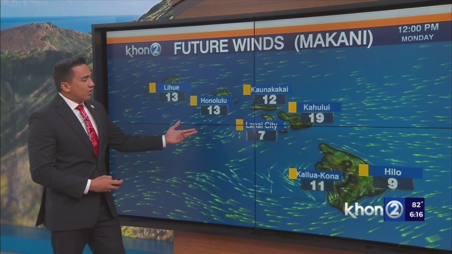 Trade winds to weaken by Memorial Day