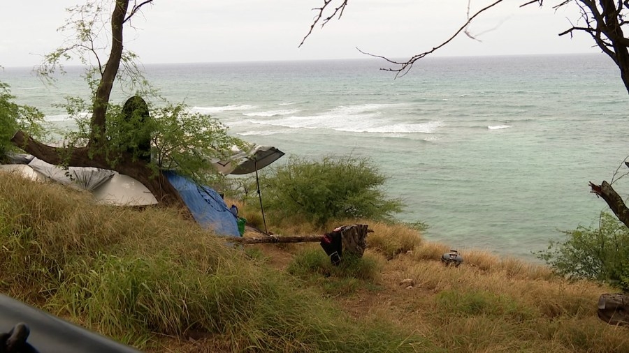 Residents want sustained enforcement on Diamond Head homeless