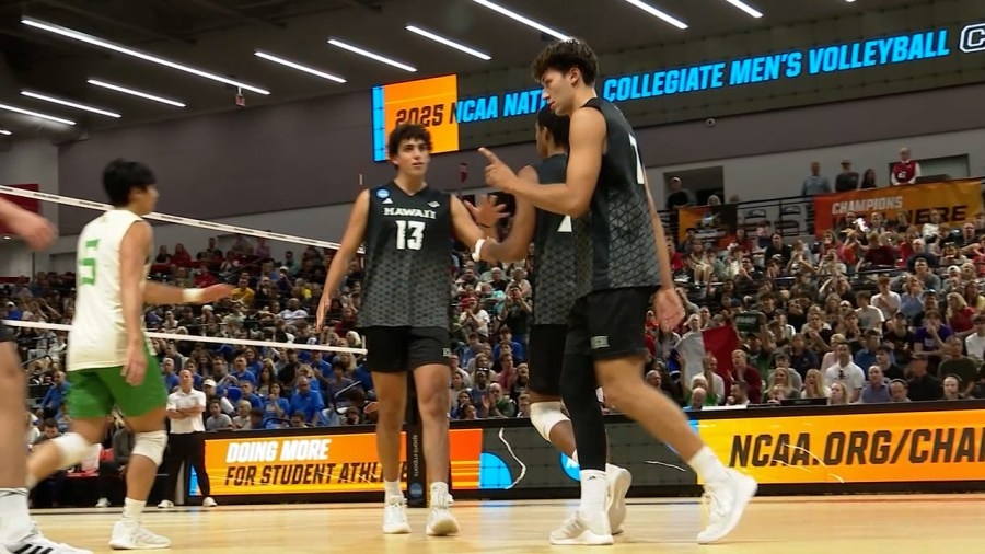 ‘Bows drop 3 straight sets in NCAA Men's Volleyball Championship Semifinals
