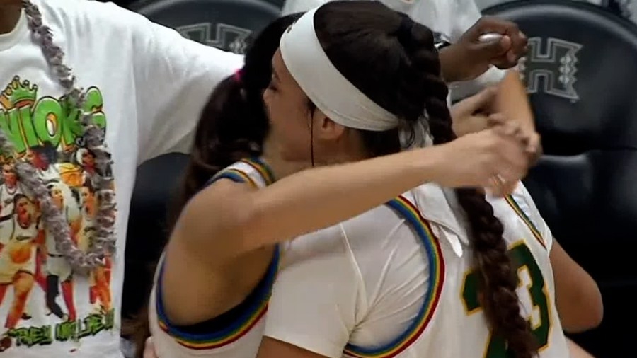 McBee sets career 3-pointers made record, Hawaii wins on Senior Night