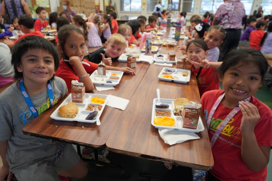 HIDOE students feast on sweet potatoes