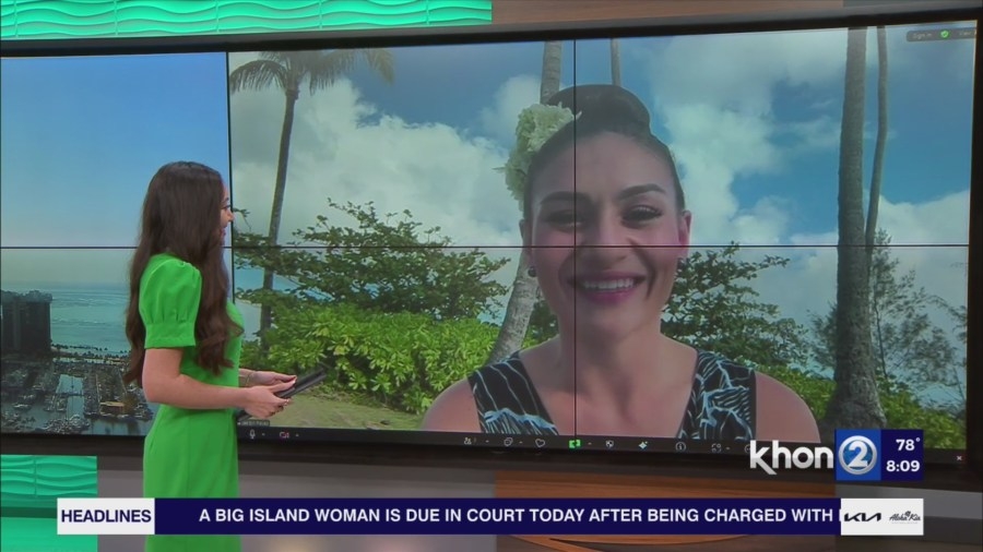 Welcoming Miss Aloha Hula 2025 Jaedyn Janae Puahaulani Pavao