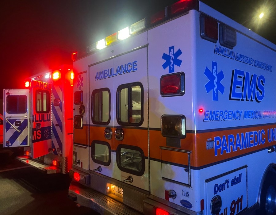 Early morning vehicle collisions hospitalize two