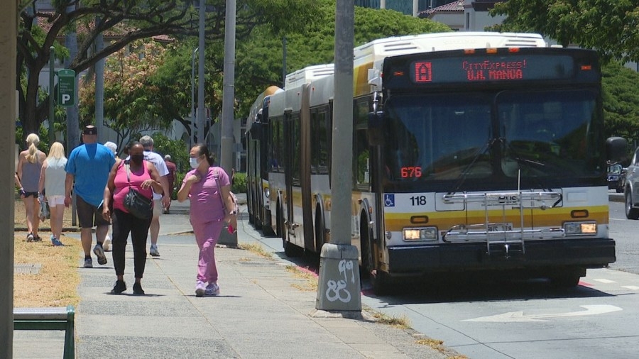 Bus stops along Kalia Road to be temporarily relocated