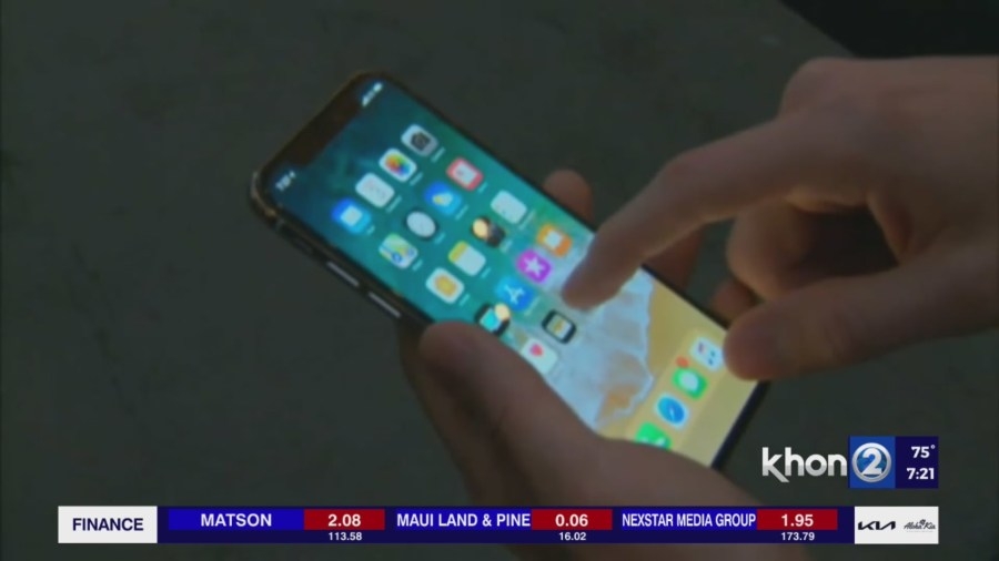 Hundreds being scammed with text messages in Hawaii