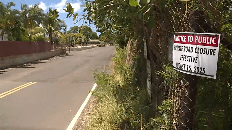 Landowner ‘forced' to shut down public access to shortcut from Ewa to Kapolei