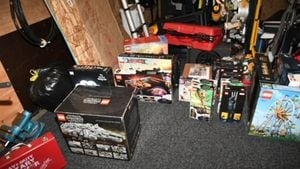 $10,000 worth of stolen Lego bricks recovered via search warrant alongside stolen guns and drugs