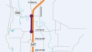 Plan for traffic: WSDOT's Thursday overnight work includes full SR 167 closure