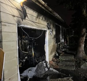 Crews fight heavy flames in Lynnwood house fire