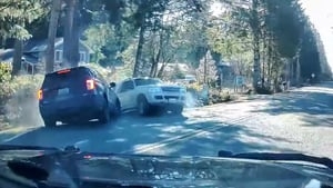 Driver arrested on suspicion of DUI after leading police in a pursuit through Shelton