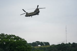 Here's why those military helicopters were flying low over Bellevue