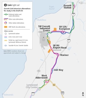 Sound Transit looking for input on Everett light rail Link extension