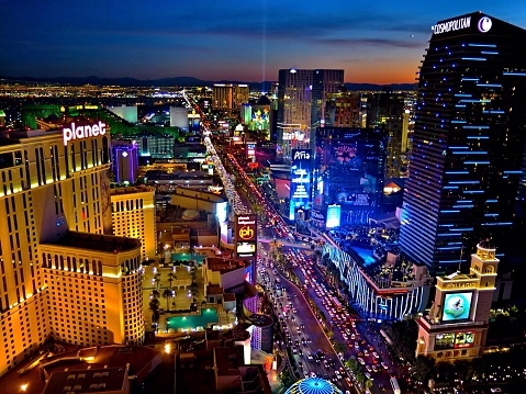 Nevada casino win drops statewide and on the Strip as Las Vegas visitor numbers plunge