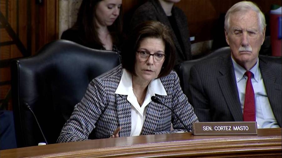 Cortez Masto grills Burgum on public land sales proposal for Senate's funding bill