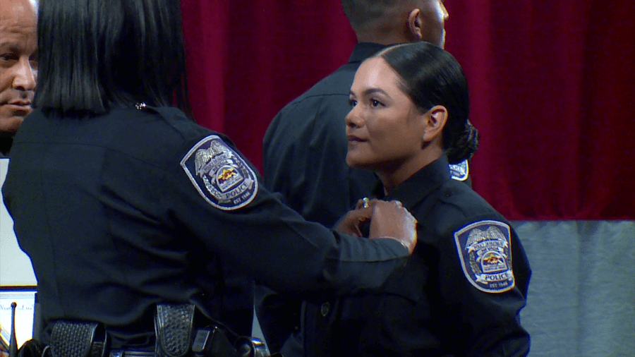 New officers sworn in to serve North Las Vegas, Clark County School District