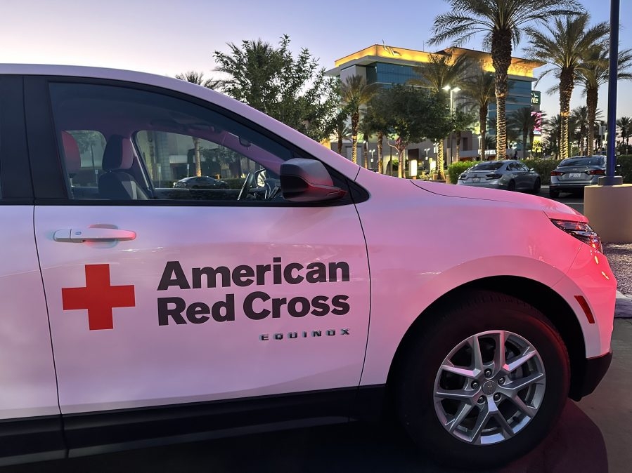 North Las Vegas blood drive involves friendly competition between firefighters, police
