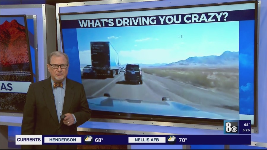 What's Driving You Crazy? A viewer complaint about people driving on freeway shoulders