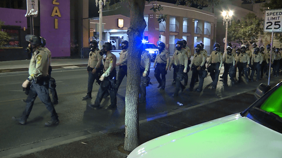 Las Vegas ICE protests: First Amendment right or breaking the law?