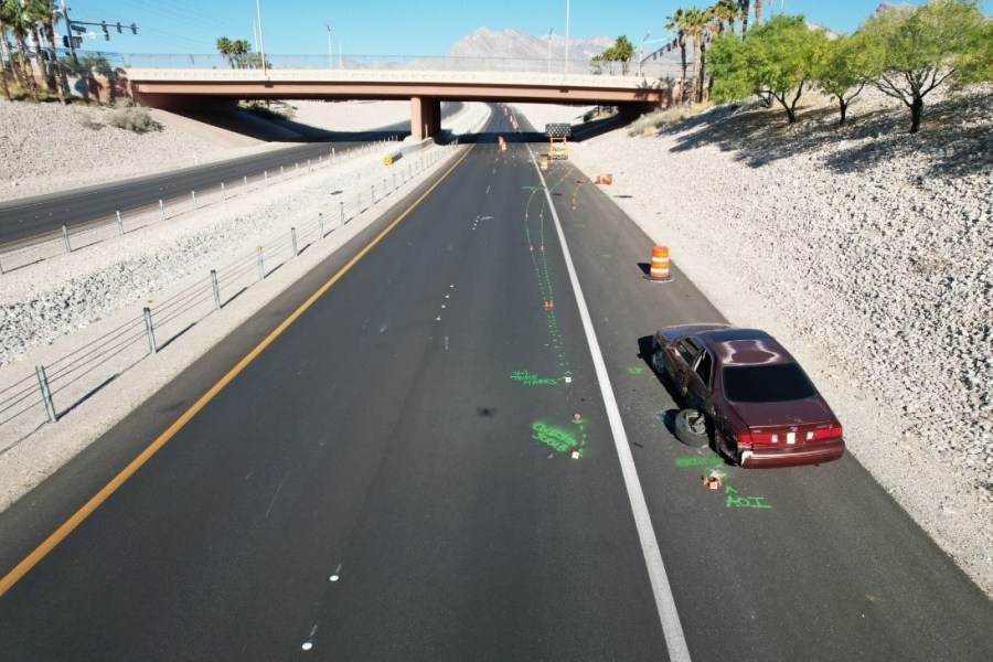 Man, 25, arrested after suspected DUI in deadly Las Vegas valley crash