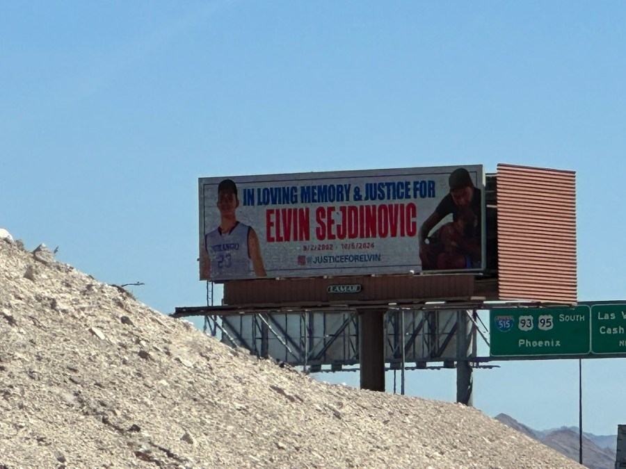 Family of Las Vegas man killed in apparent road rage shooting up posts billboards seeking justice
