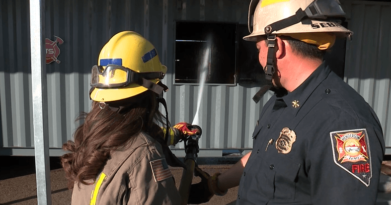 Behind the scenes look at Henderson Fire Academy