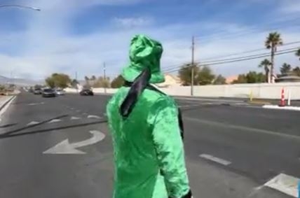 North Las Vegas Police use leprechaun disguise to catch speeding, distracted drivers